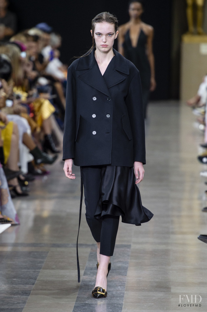 Maaike Straver featured in  the Rochas fashion show for Spring/Summer 2019