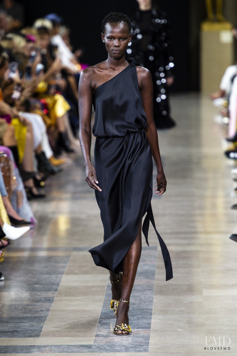 Shanelle Nyasiase featured in  the Rochas fashion show for Spring/Summer 2019
