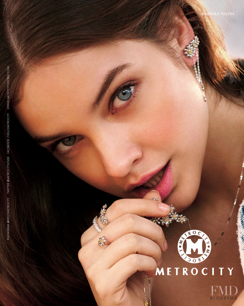 Barbara Palvin featured in  the Metrocity advertisement for Spring/Summer 2016