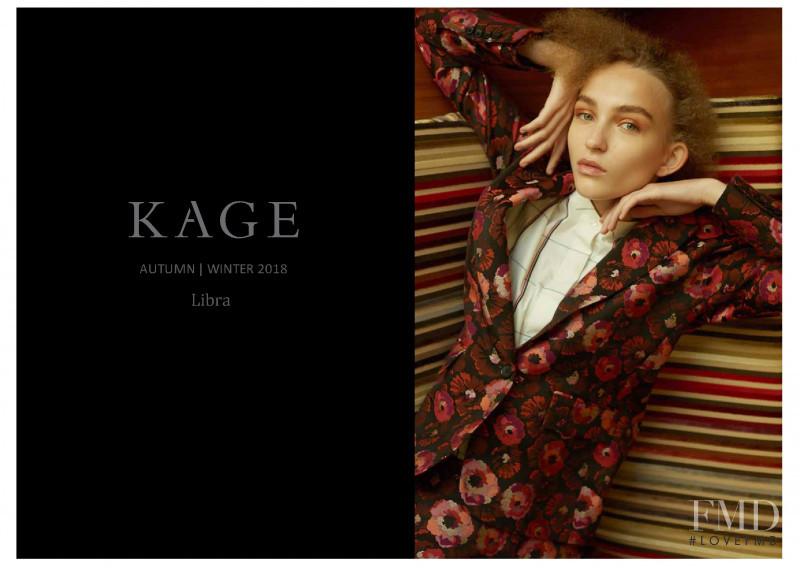 Kage Libra lookbook for Autumn/Winter 2018