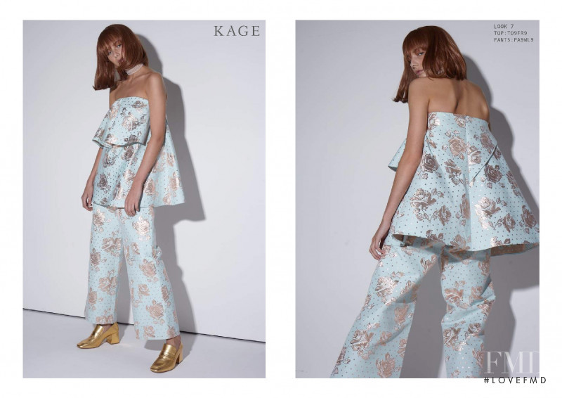 Kage Magnolia lookbook for Spring/Summer 2018