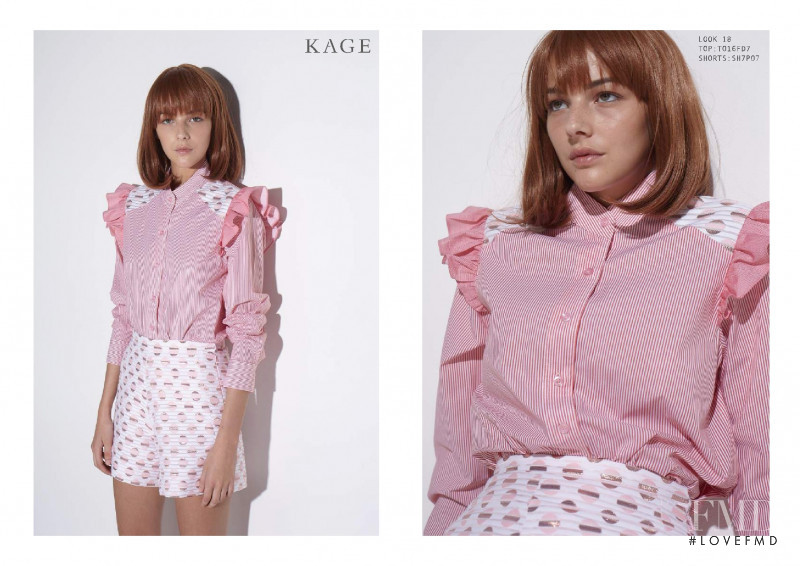 Kage Magnolia lookbook for Spring/Summer 2018