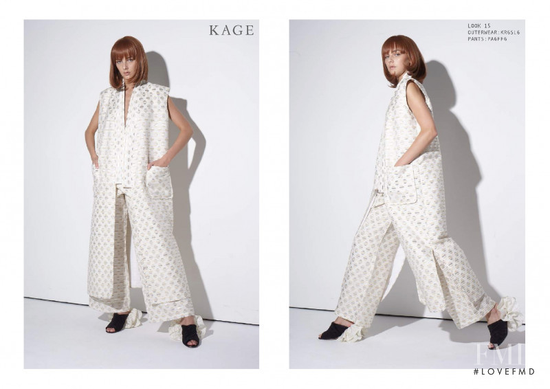 Kage Magnolia lookbook for Spring/Summer 2018