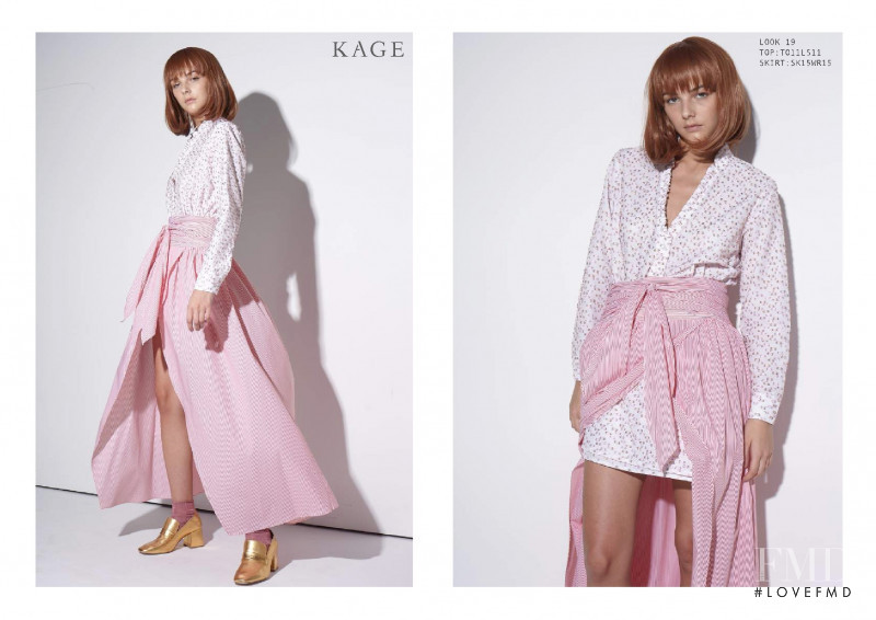 Kage Magnolia lookbook for Spring/Summer 2018