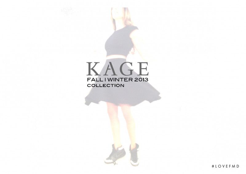 Kage lookbook for Autumn/Winter 2013