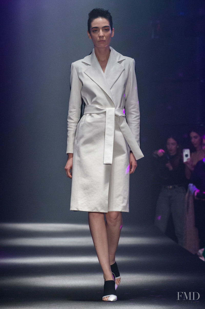 Cristina Piccone featured in  the Guy Laroche fashion show for Spring/Summer 2019