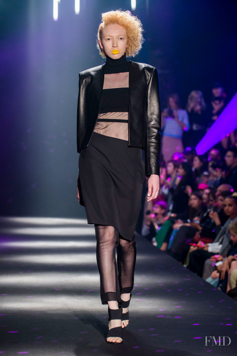 Thais Borges featured in  the Guy Laroche fashion show for Spring/Summer 2019