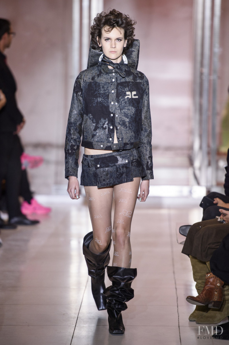 Jamily Meurer Wernke featured in  the André Courrèges fashion show for Spring/Summer 2019