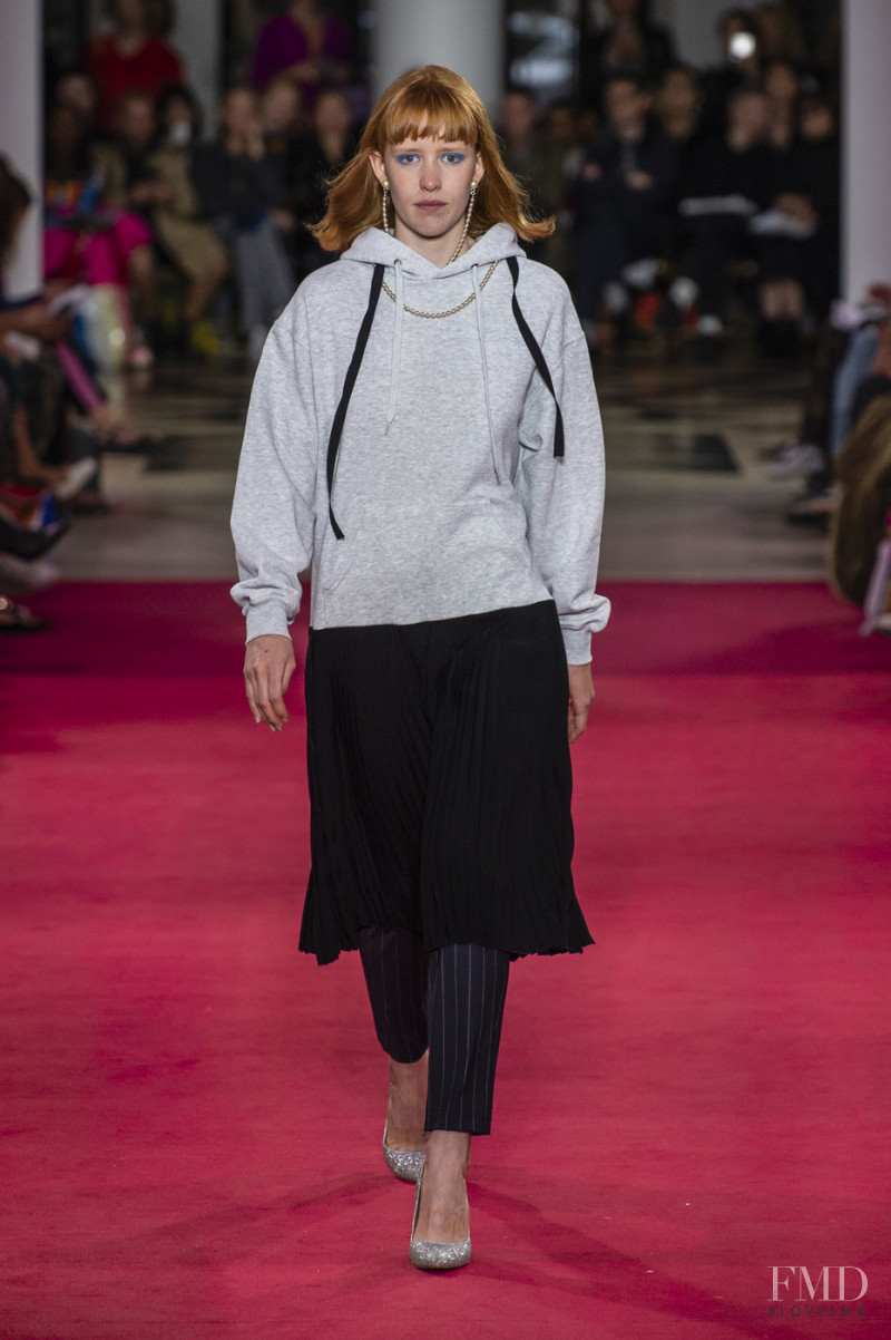 Mie Laban featured in  the Lutz Huelle fashion show for Spring/Summer 2019
