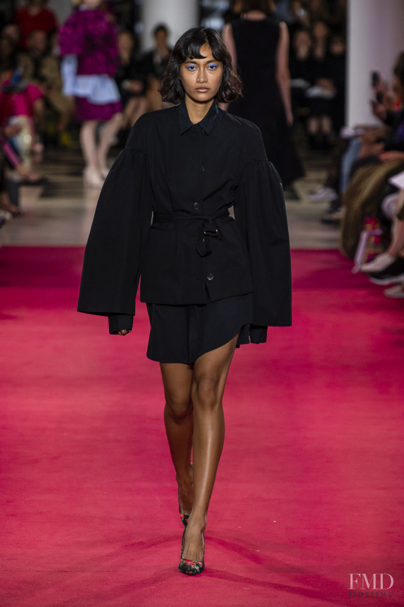 Atikah Karim featured in  the Lutz Huelle fashion show for Spring/Summer 2019