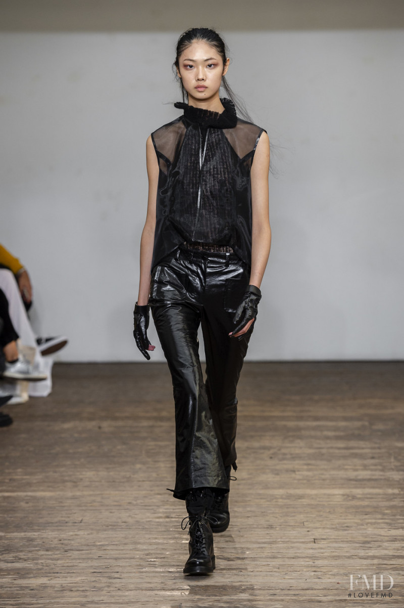 Sijia Kang featured in  the Olivier Theyskens fashion show for Spring/Summer 2019