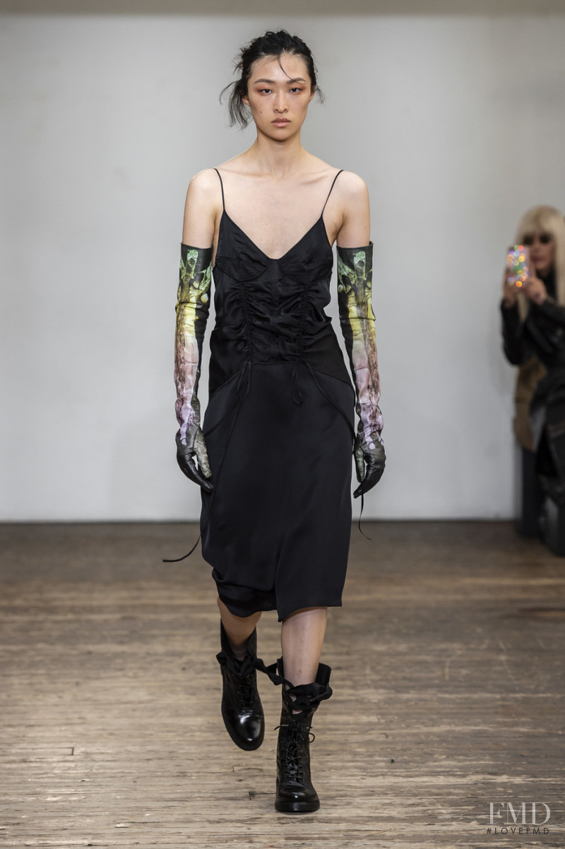 Chu Wong featured in  the Olivier Theyskens fashion show for Spring/Summer 2019