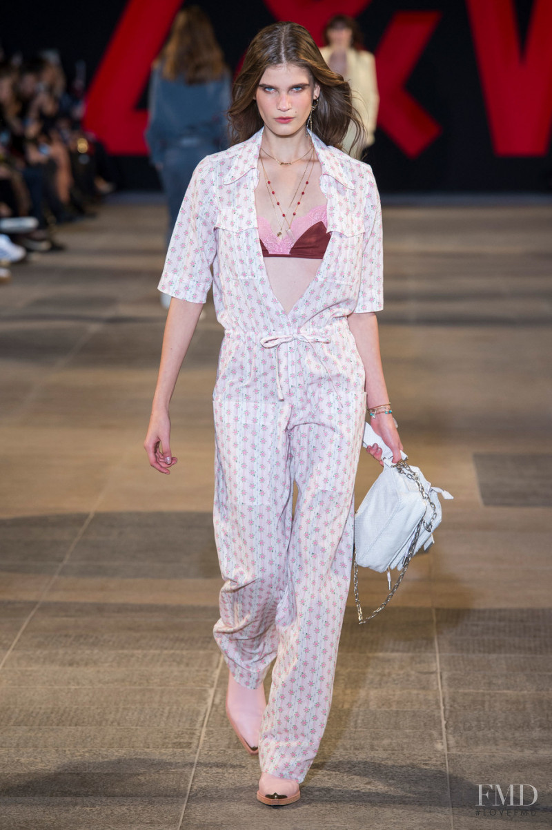 Katya Lashko featured in  the Zadig & Voltaire fashion show for Spring/Summer 2019
