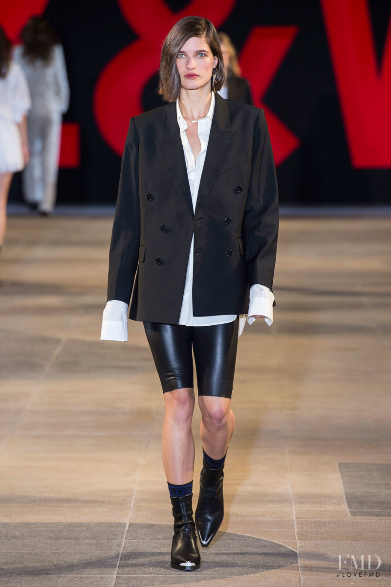 Julia van Os featured in  the Zadig & Voltaire fashion show for Spring/Summer 2019