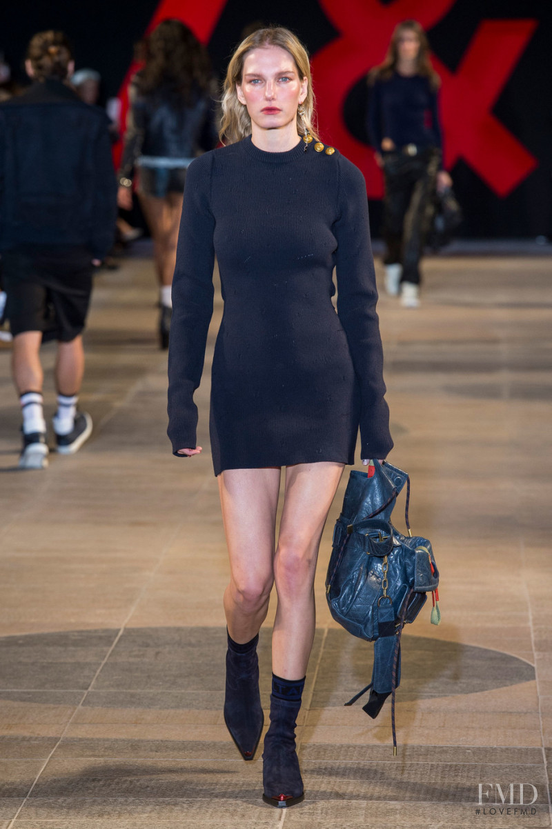 Marique Schimmel featured in  the Zadig & Voltaire fashion show for Spring/Summer 2019