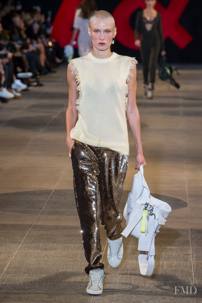 Deila Dei Dei featured in  the Zadig & Voltaire fashion show for Spring/Summer 2019