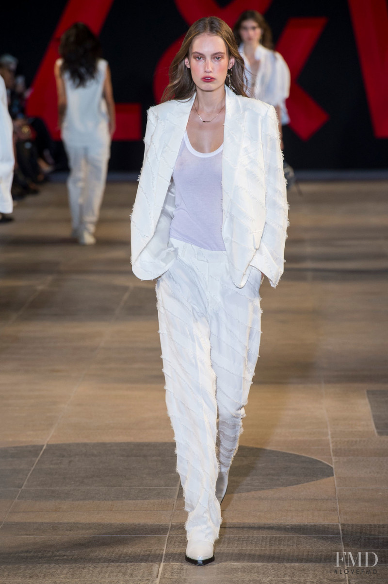 Laura Bogesvang Sorensen featured in  the Zadig & Voltaire fashion show for Spring/Summer 2019