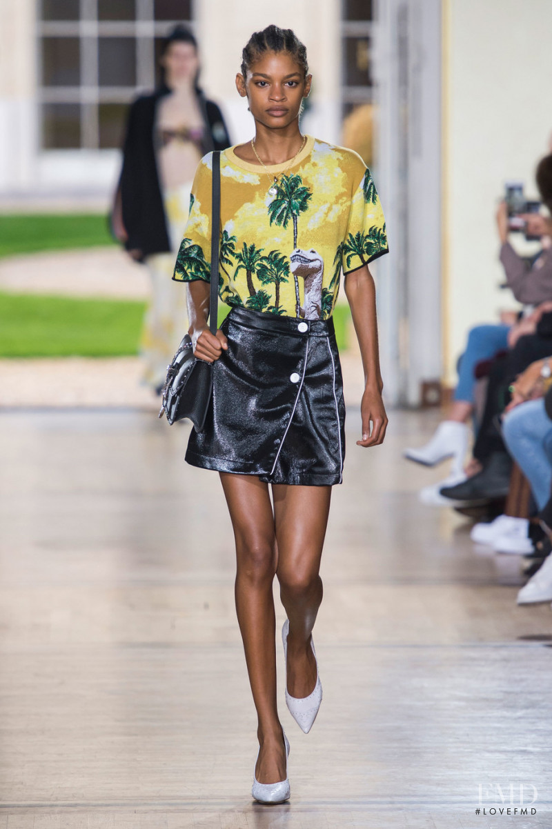 Theresa Hayes featured in  the Paul et Joe fashion show for Spring/Summer 2019