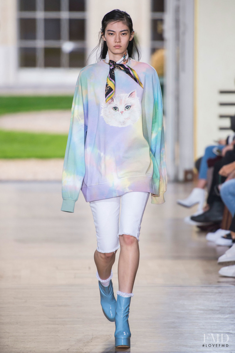 Miki Ehara featured in  the Paul et Joe fashion show for Spring/Summer 2019