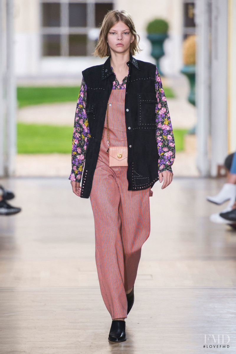 Nelly Vakulenko featured in  the Paul et Joe fashion show for Spring/Summer 2019