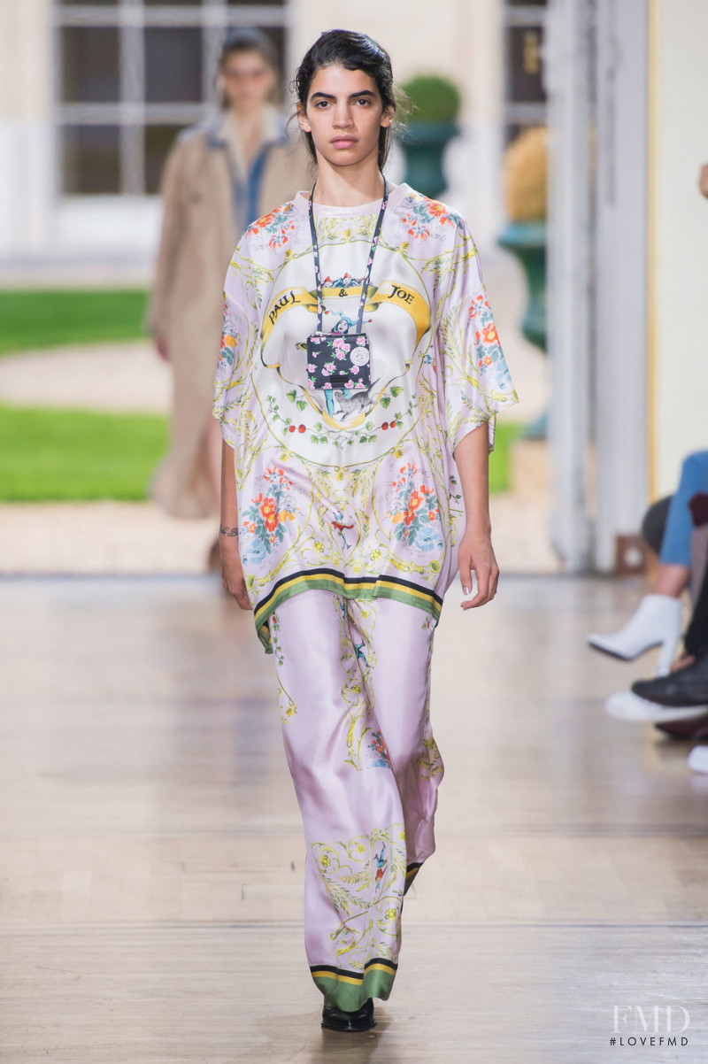 Irene Guarenas featured in  the Paul et Joe fashion show for Spring/Summer 2019