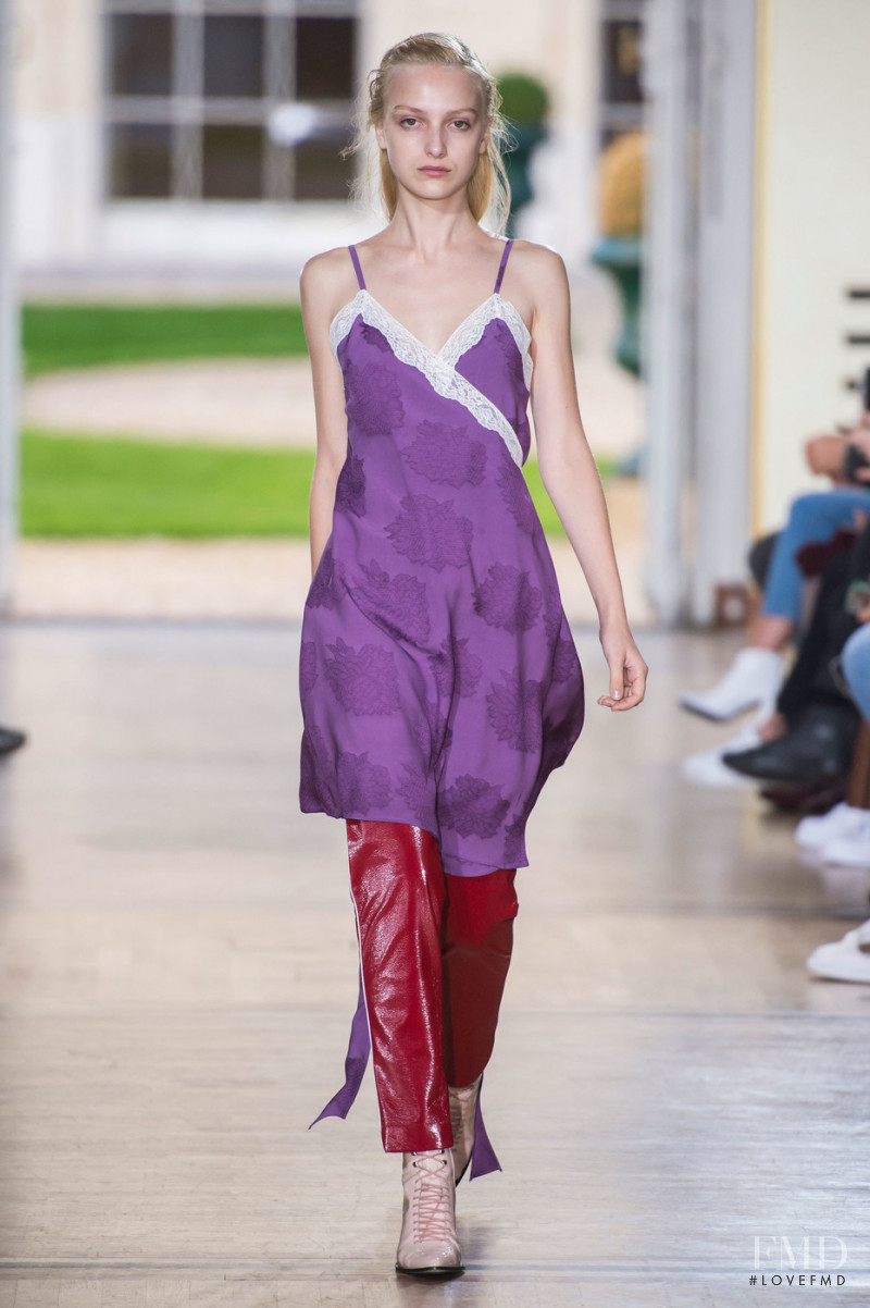 Sonya Maltceva featured in  the Paul et Joe fashion show for Spring/Summer 2019