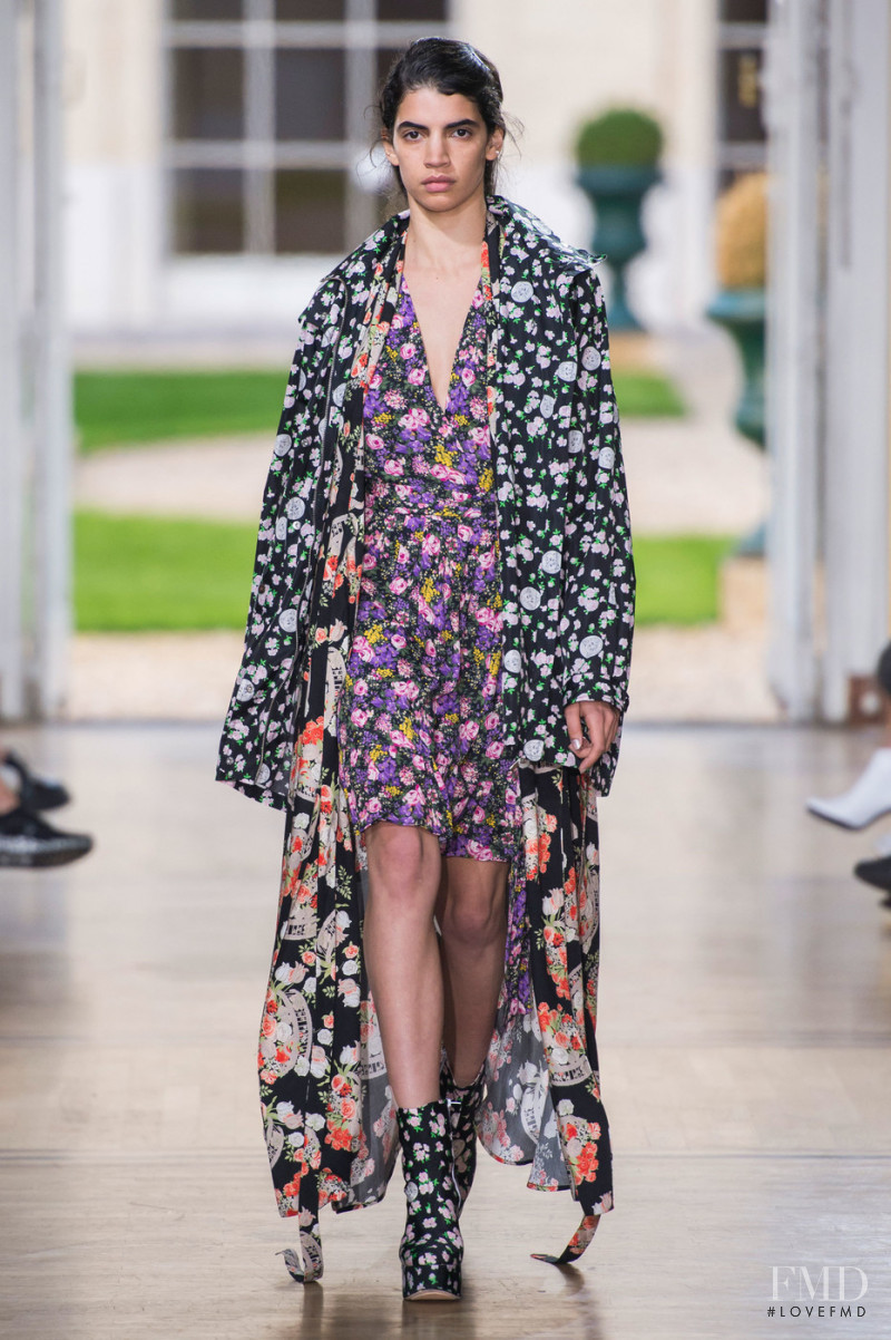 Irene Guarenas featured in  the Paul et Joe fashion show for Spring/Summer 2019