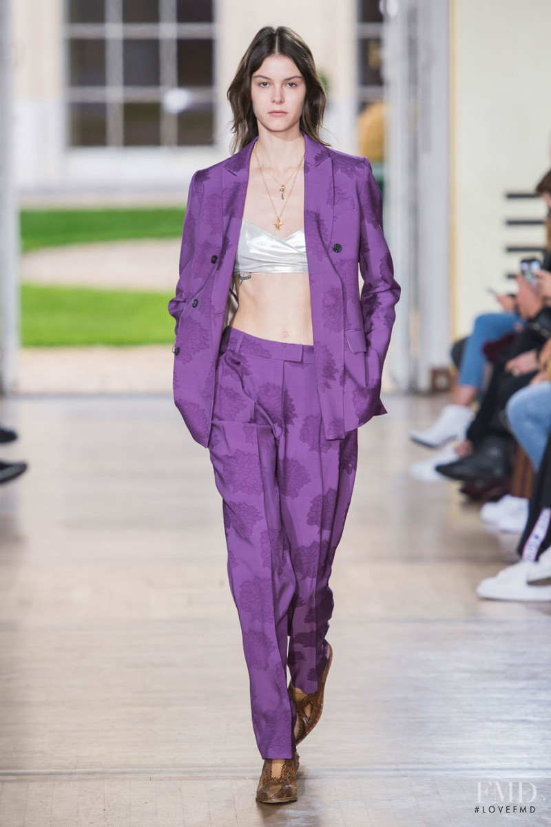 Irina Shnitman featured in  the Paul et Joe fashion show for Spring/Summer 2019