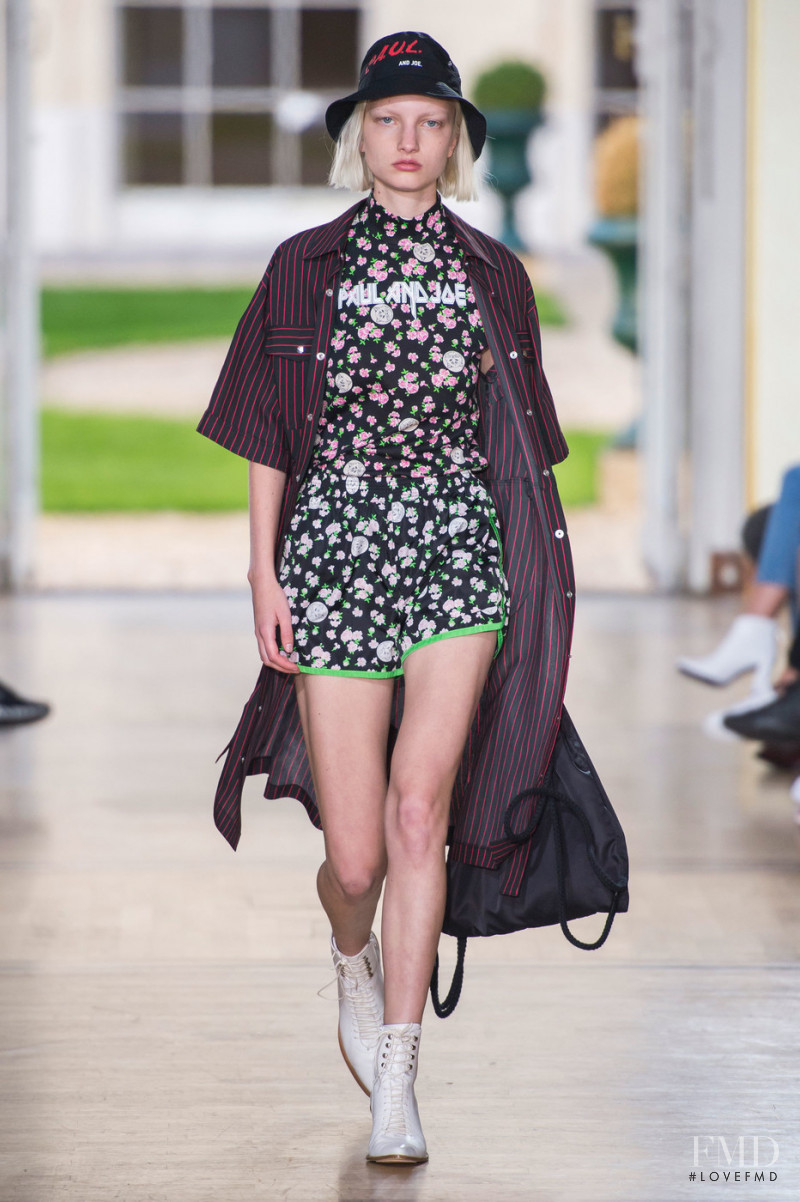 Kristin Soley Drab featured in  the Paul et Joe fashion show for Spring/Summer 2019