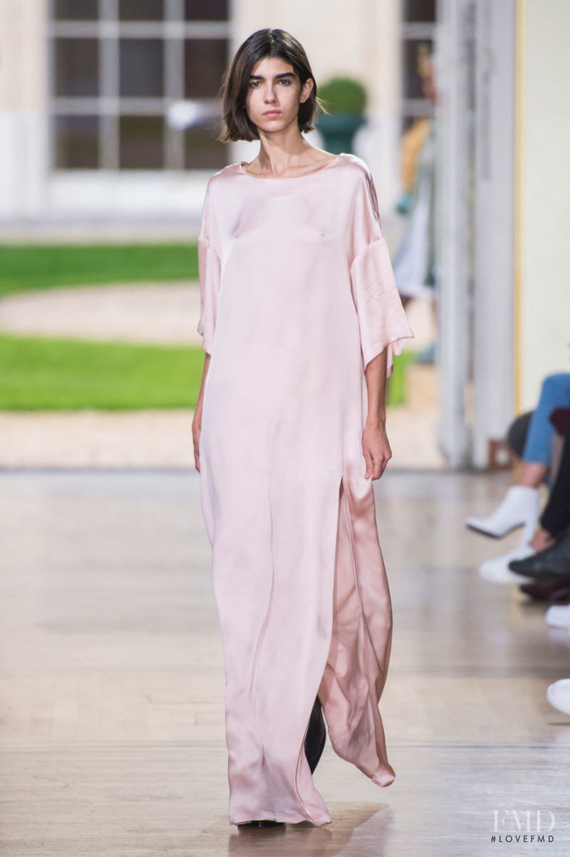 Rebeca Solana featured in  the Paul et Joe fashion show for Spring/Summer 2019