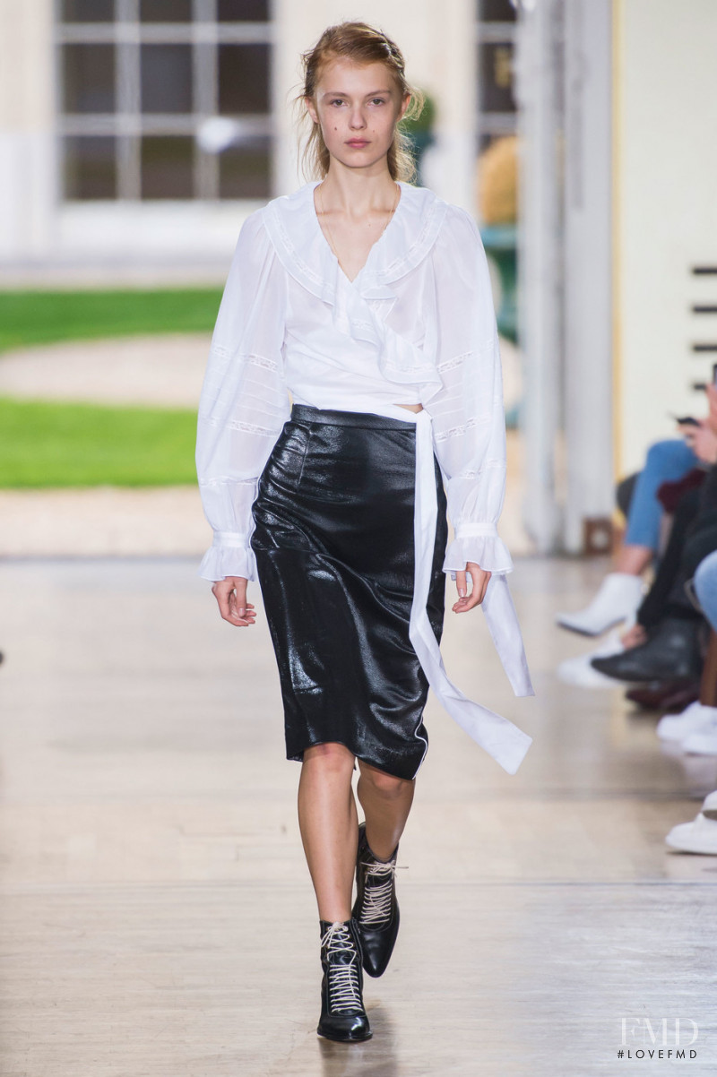 Yeva Podurian featured in  the Paul et Joe fashion show for Spring/Summer 2019