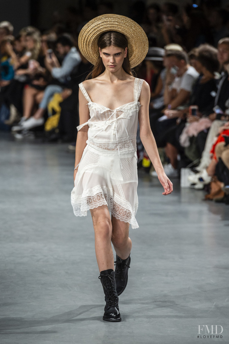 Katya Lashko featured in  the John Galliano fashion show for Spring/Summer 2019