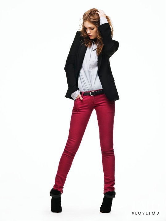 Samantha Gradoville featured in  the IRO Paris lookbook for Autumn/Winter 2011