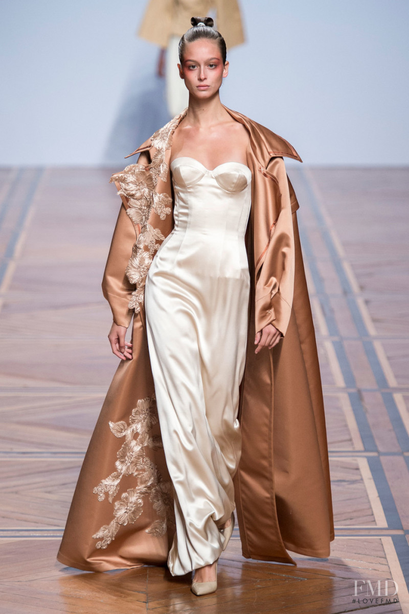 Chiara Corridori featured in  the Valentin Yudashkin fashion show for Spring/Summer 2019