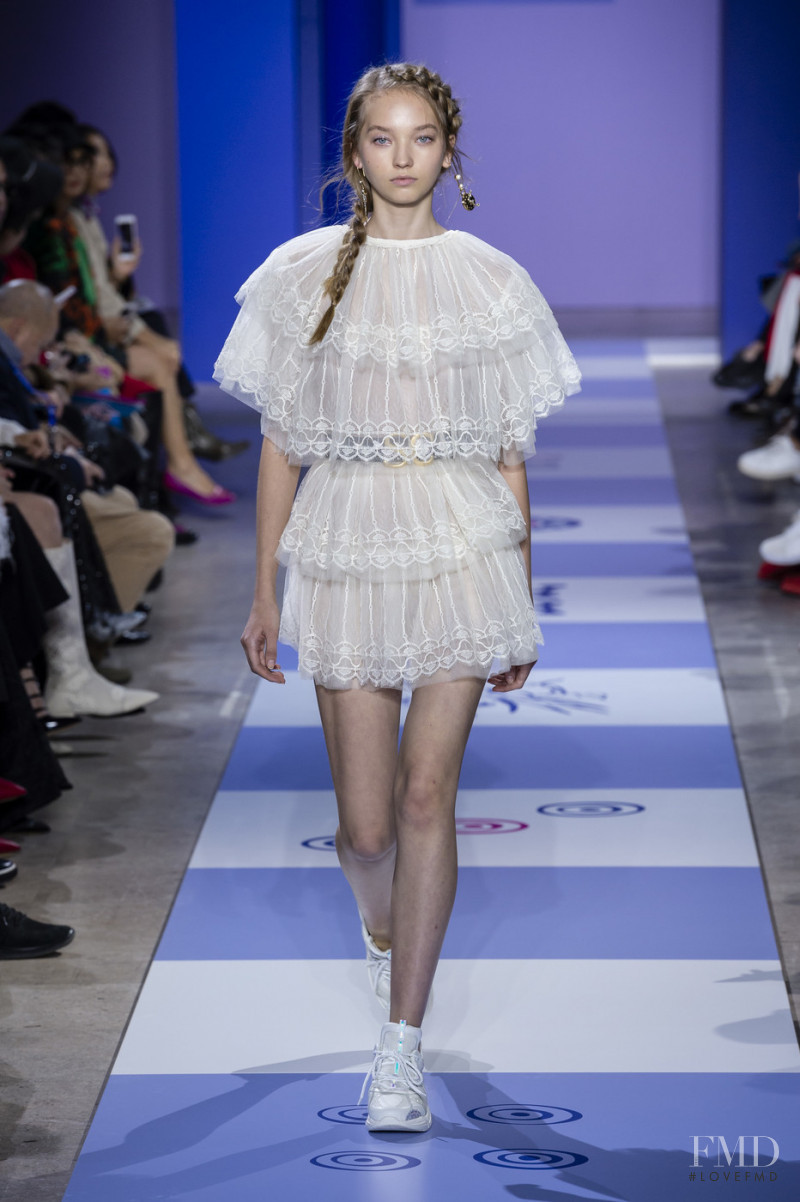 Milena Ioanna featured in  the Shiatzy Chen fashion show for Spring/Summer 2019