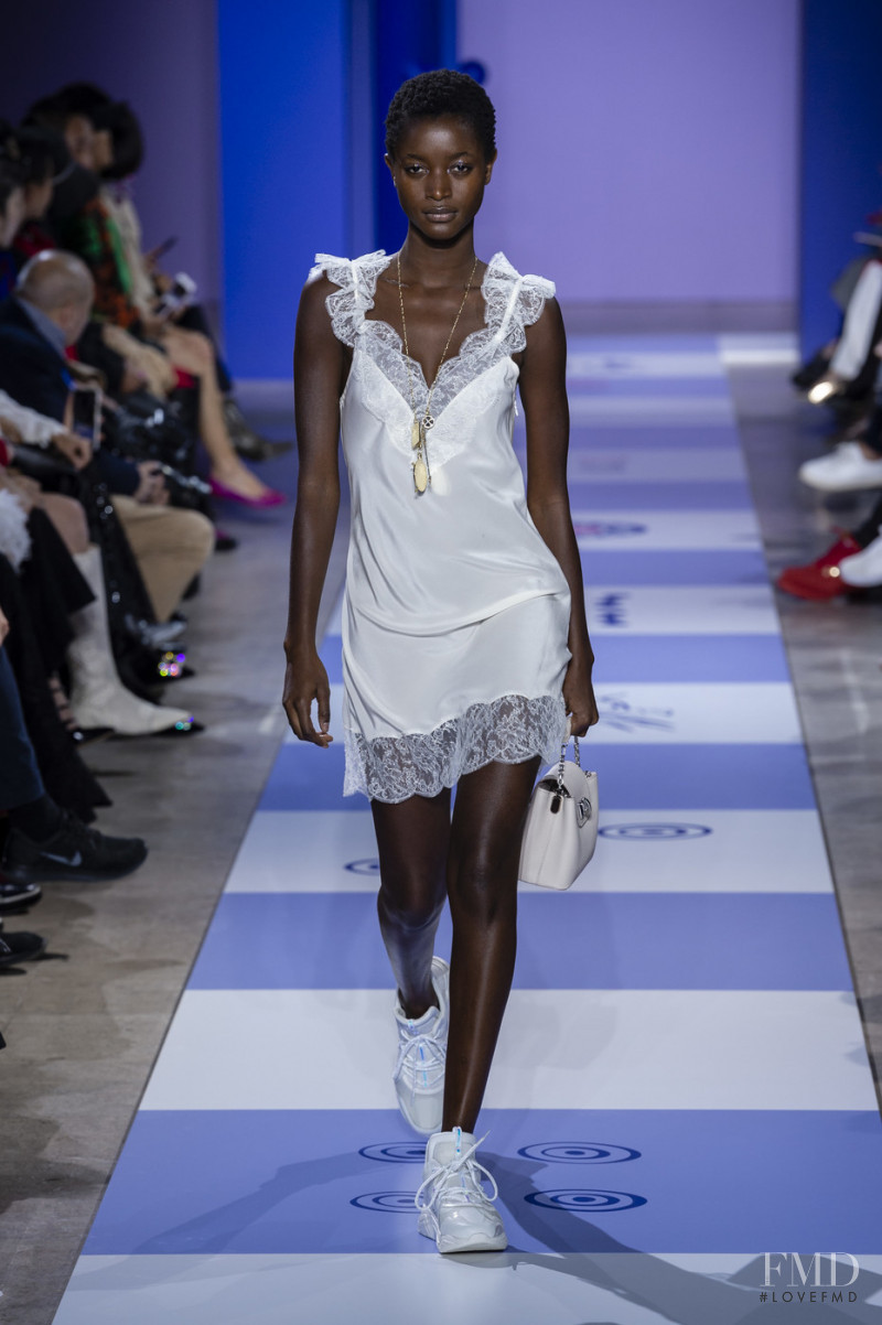Oumie Jammeh featured in  the Shiatzy Chen fashion show for Spring/Summer 2019