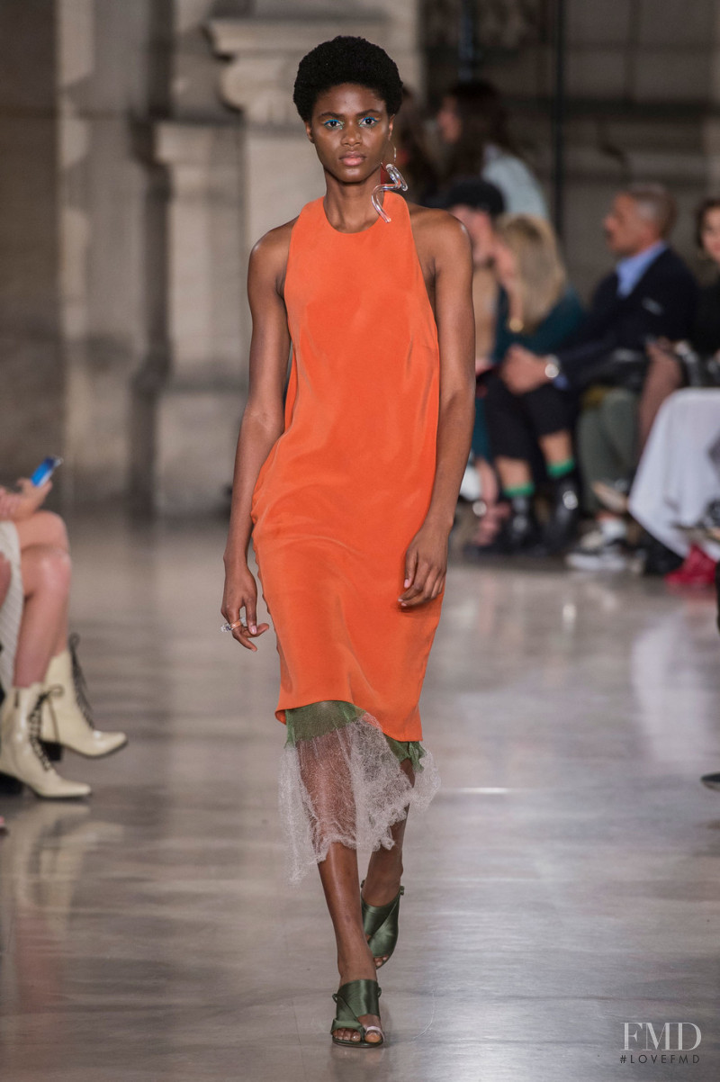 Imade Ogbewi featured in  the Esteban Cortazar fashion show for Spring/Summer 2019