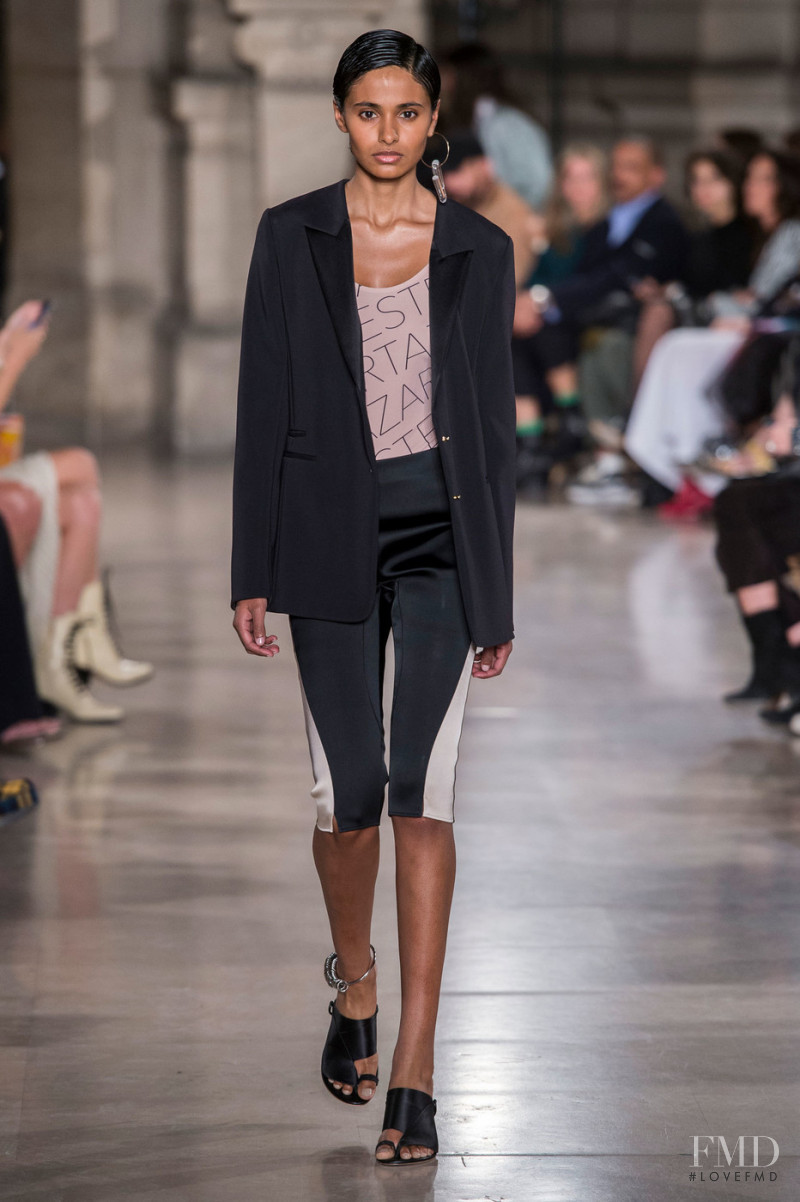 Ayesha Djwala featured in  the Esteban Cortazar fashion show for Spring/Summer 2019