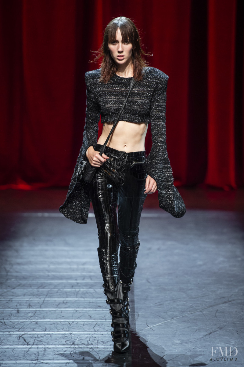 Teddy Quinlivan featured in  the Redemption fashion show for Spring/Summer 2019