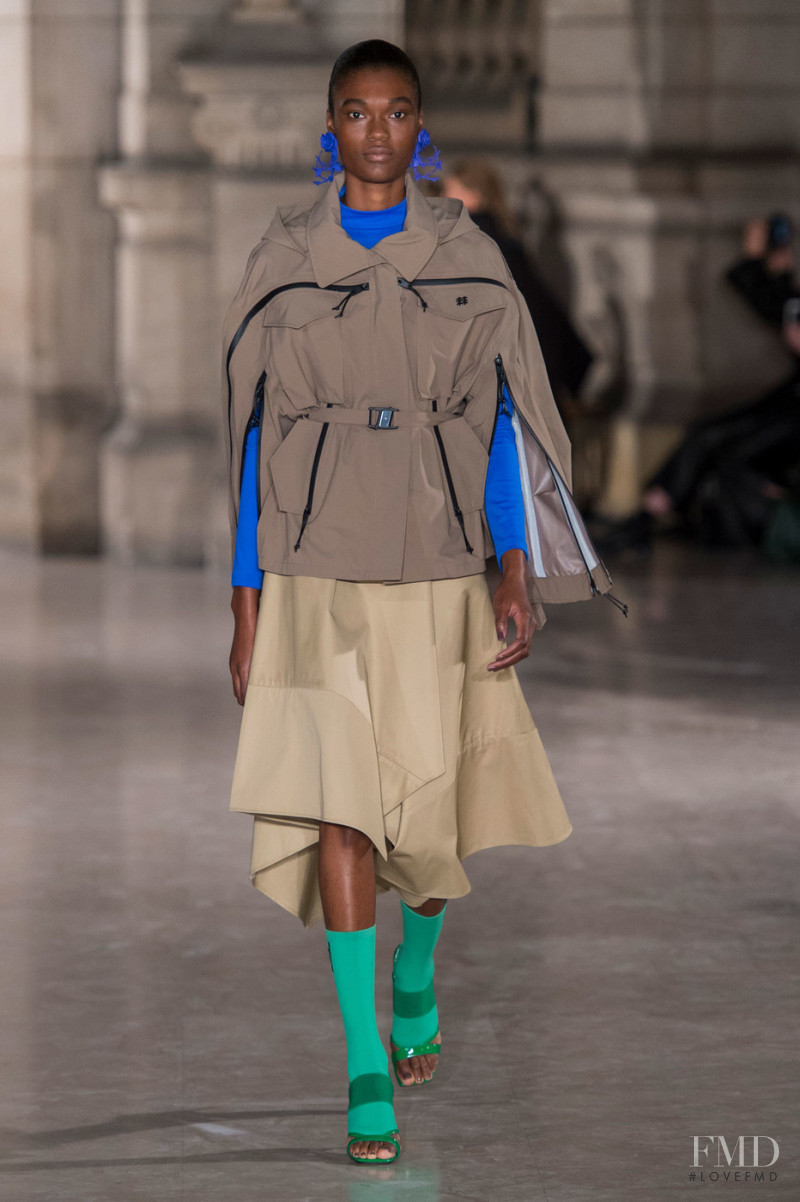 Naki Depass featured in  the Masha Ma fashion show for Spring/Summer 2019