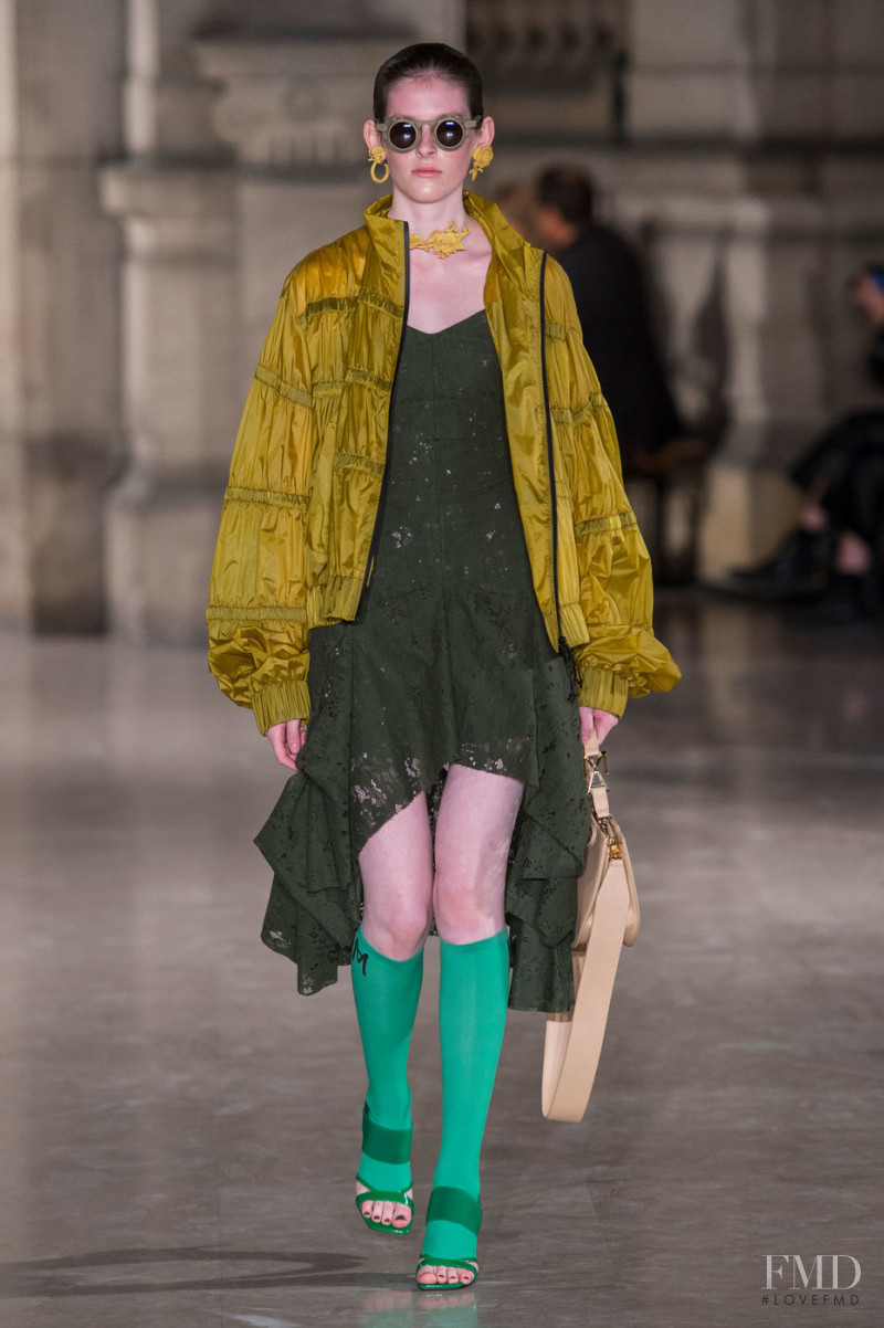 Freya Lawrence featured in  the Masha Ma fashion show for Spring/Summer 2019