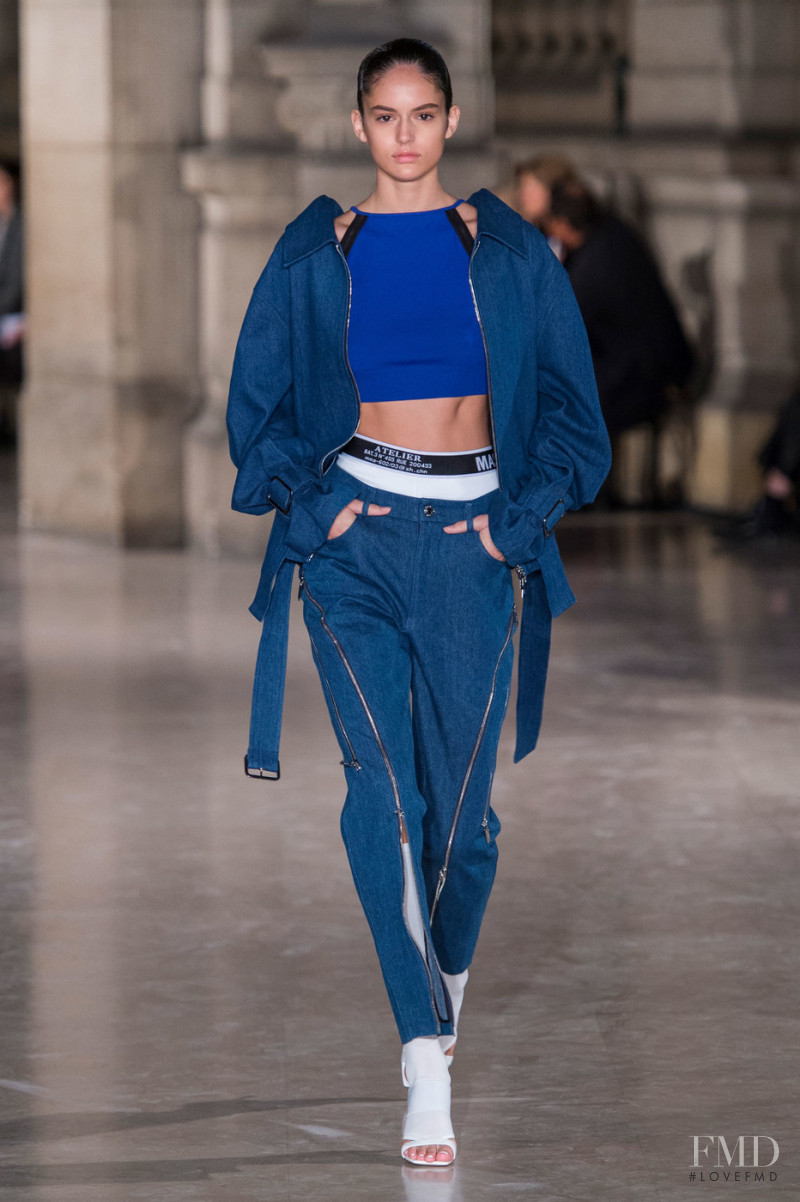 Nikki Vonsee featured in  the Masha Ma fashion show for Spring/Summer 2019