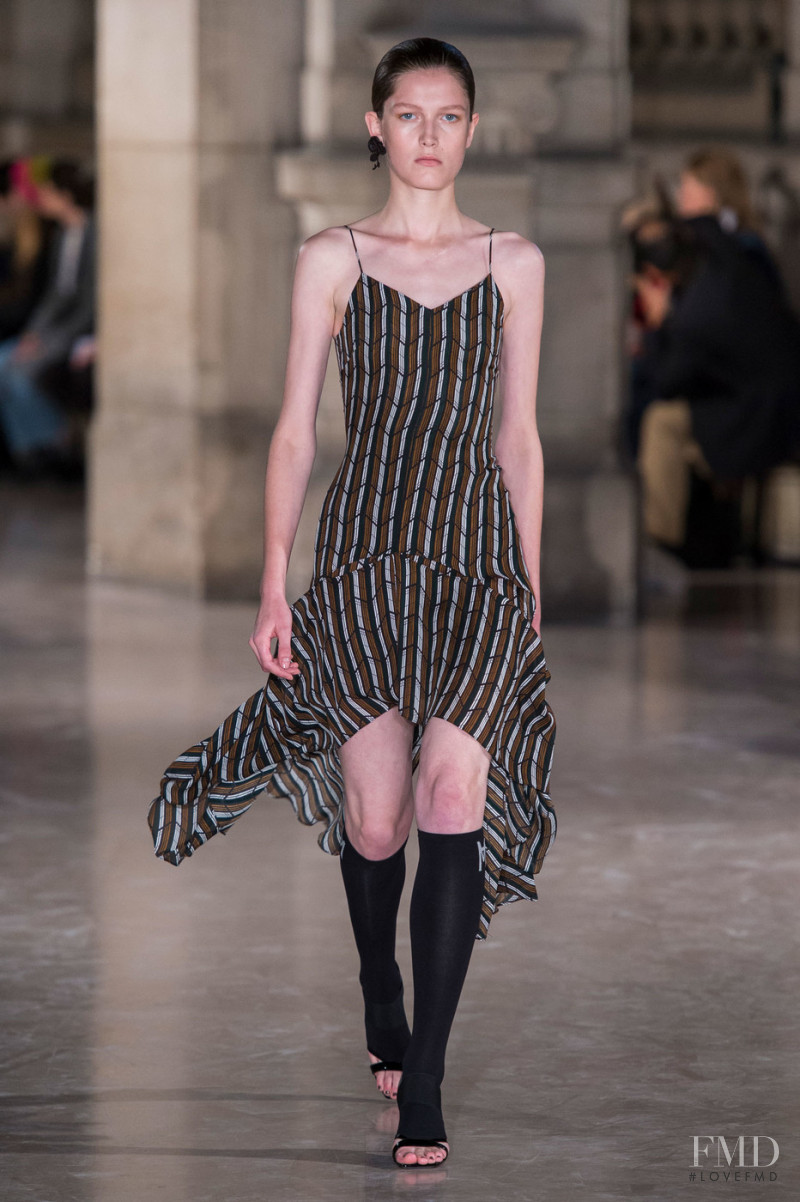 Tessa Bruinsma featured in  the Masha Ma fashion show for Spring/Summer 2019