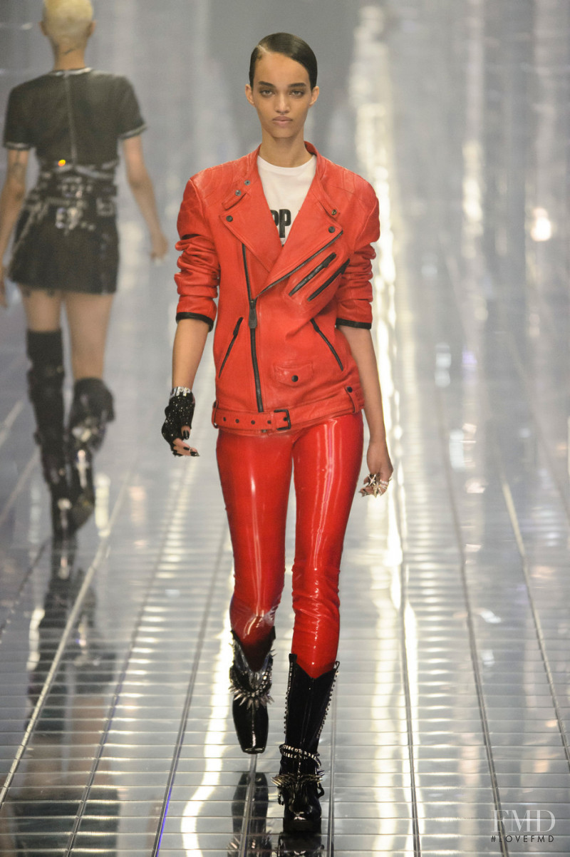 Ellen Rosa featured in  the Philipp Plein fashion show for Spring/Summer 2019