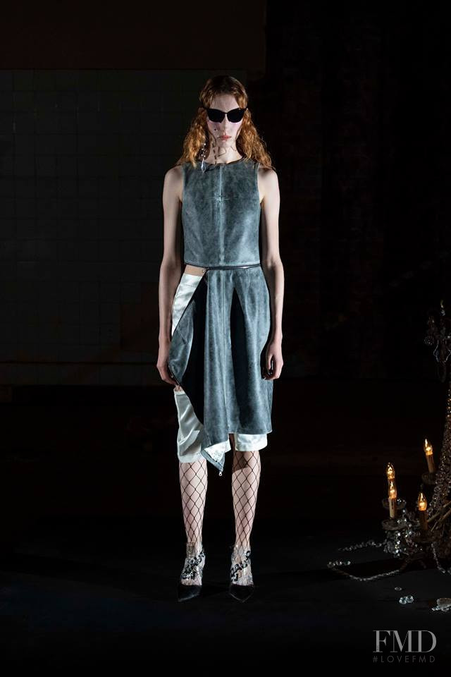 Lorna Foran featured in  the MM6 Maison Martin Margiela fashion show for Spring/Summer 2019