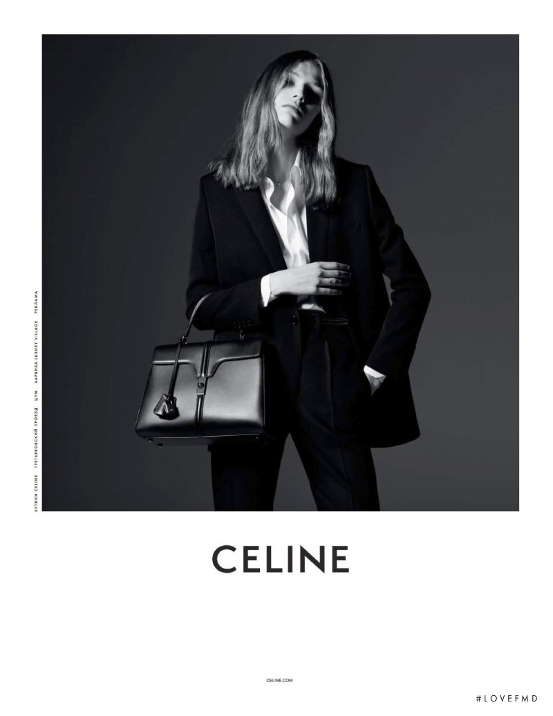Deirdre Firinne featured in  the Celine Celine S/S 2019 advertisement for Spring/Summer 2019