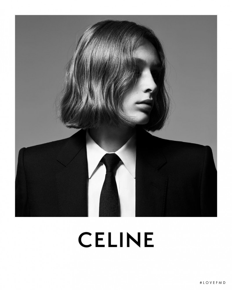 Kaila Wyatt featured in  the Celine Celine S/S 2019 advertisement for Spring/Summer 2019