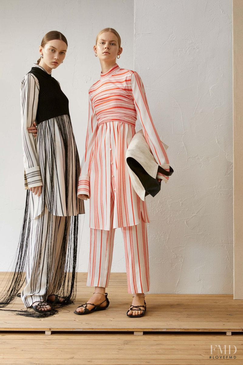 Jolie Alien featured in  the Jil Sander Jil Sander Resort 2019 lookbook for Resort 2019