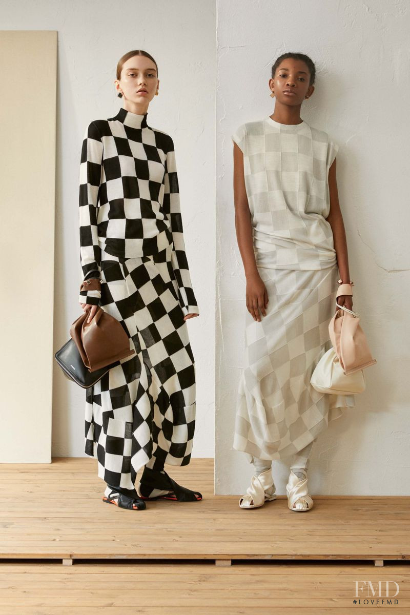 Sofia Steinberg featured in  the Jil Sander Jil Sander Resort 2019 lookbook for Resort 2019