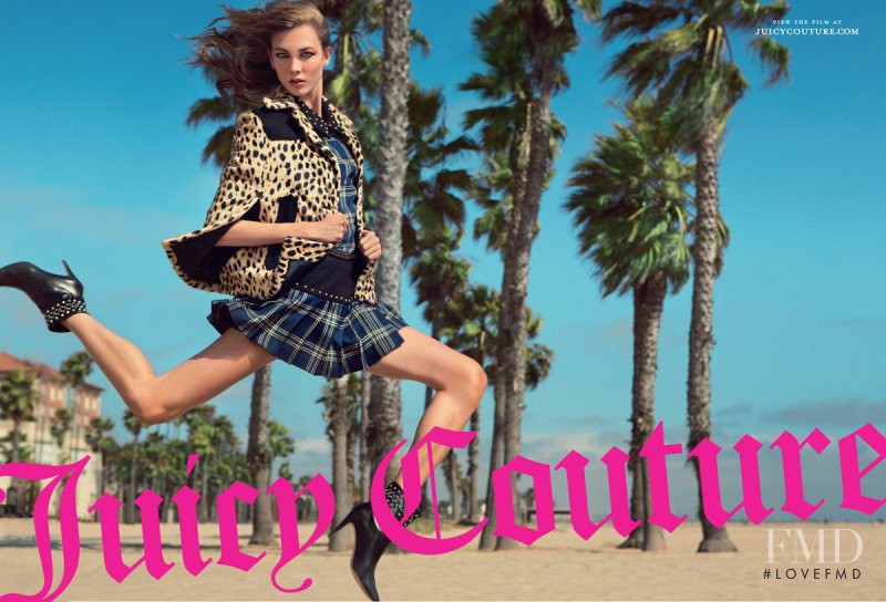 Karlie Kloss featured in  the Juicy Couture advertisement for Fall 2012